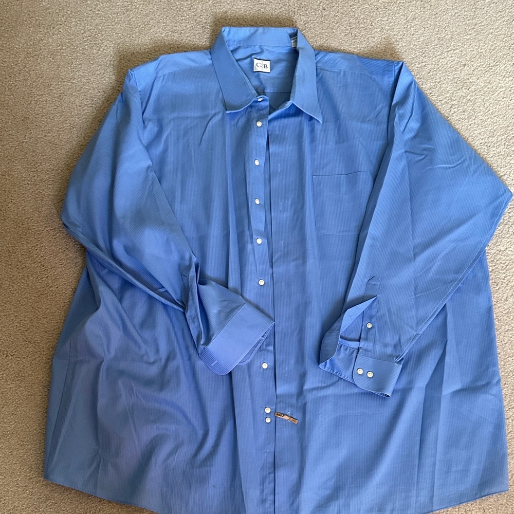 Geoffrey Beene Classic Blue Dress Shirt
